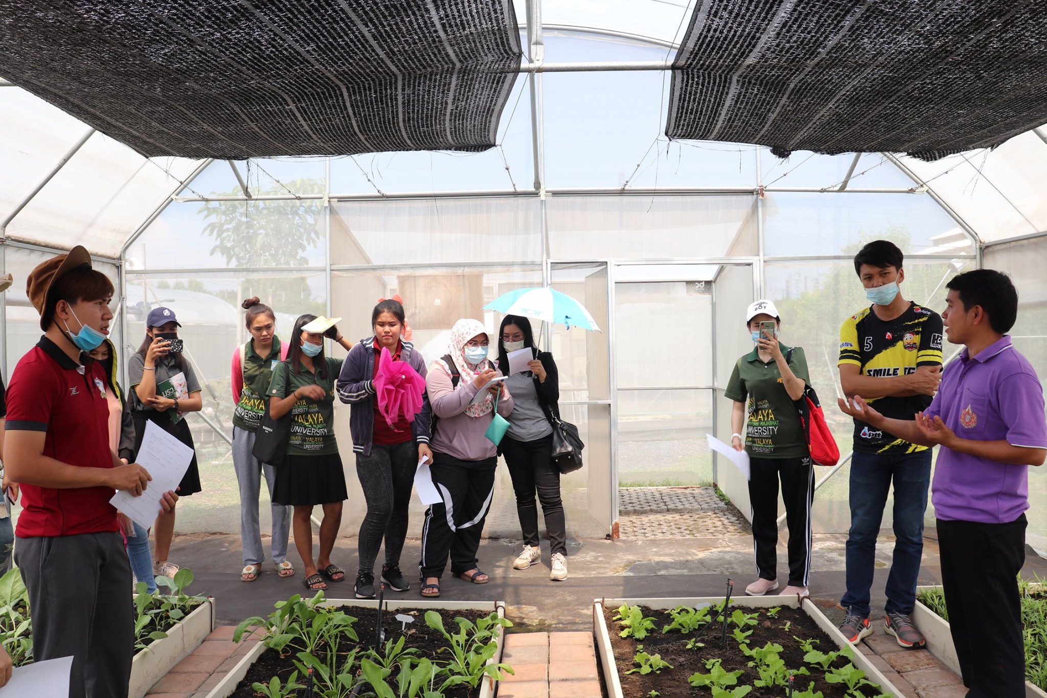 29 สิงหาคม 2563 งานวิชาศึกษาทั่วไปนำนักศึกษาเข้าเรียนรู้ ณ โครงการอนุรักษ์พันธุกรรมพืช