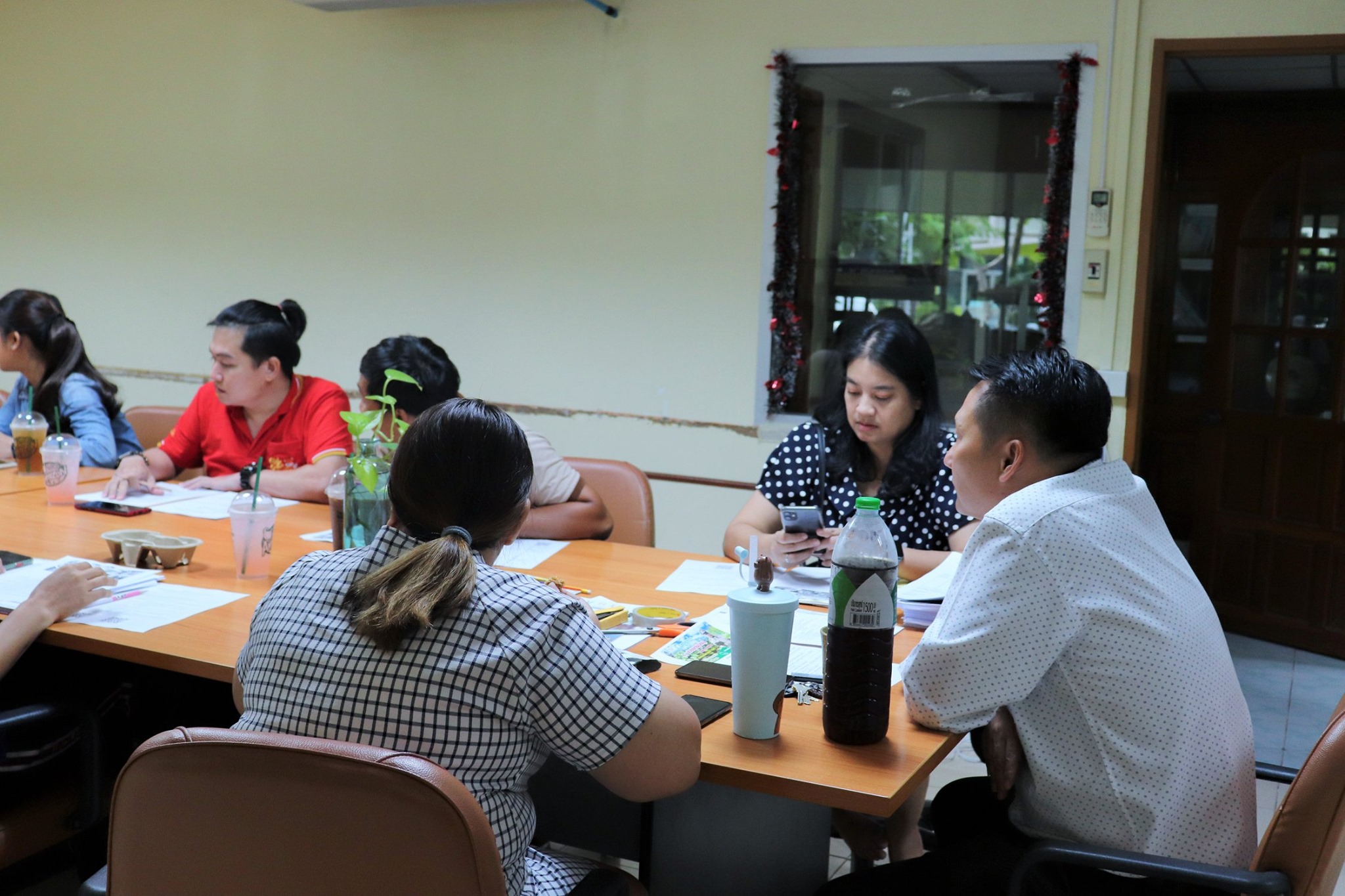 2 กันยายน 2563 งานประชุมเตรียมความพร้อมพิธีเปิดตลาดวิถีพอเพียงบ้านคลองห้า และศูนย์เรียนรู้ตามศาสตร์พระราชา 