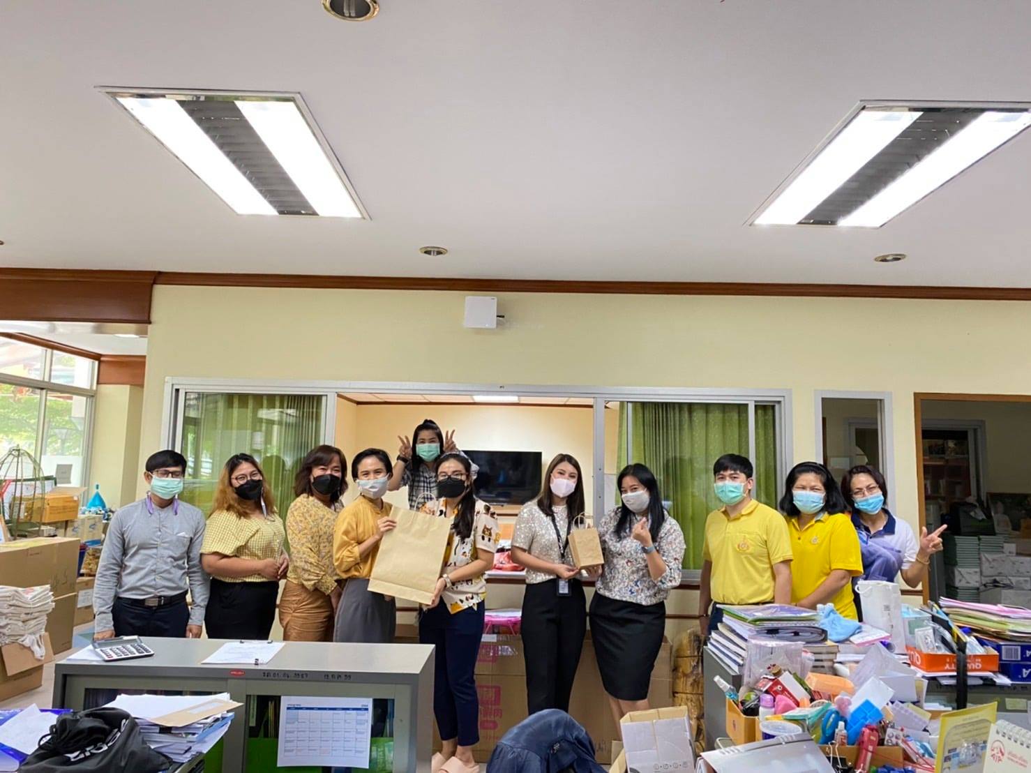 20 กันยายน 2564 LEARN-Happy Work Place  กิจกรรมมอบของขวัญวันเกิด