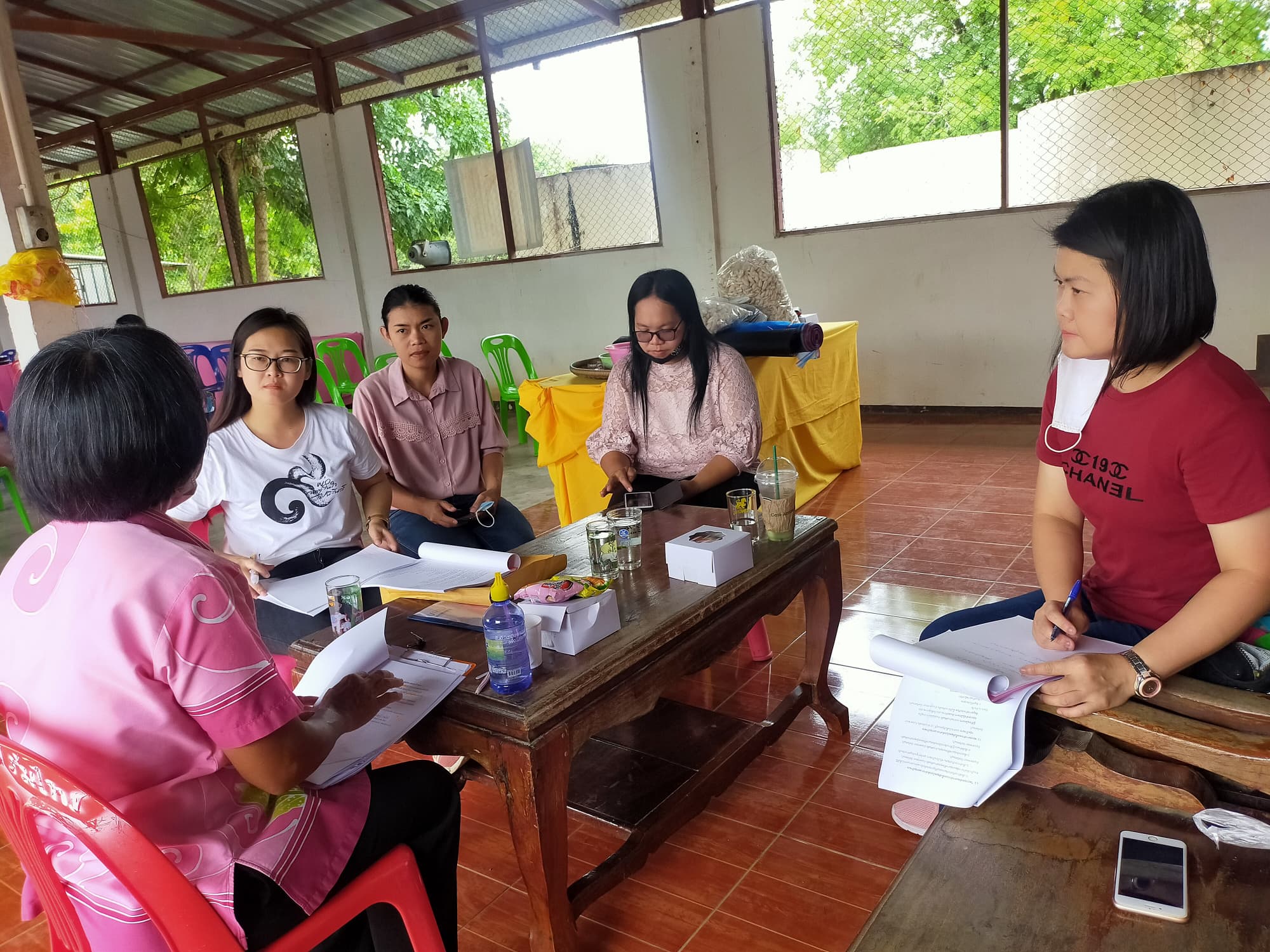 21 กรกฎาคม 2563 กิจกรรมงานลงพื้นที่ตรวจติดตามโครงการยกระดับคุณภาพชีวิตฯ ณ ตำบลทัพเสด็จ  จังหวัดสระแก้ว 