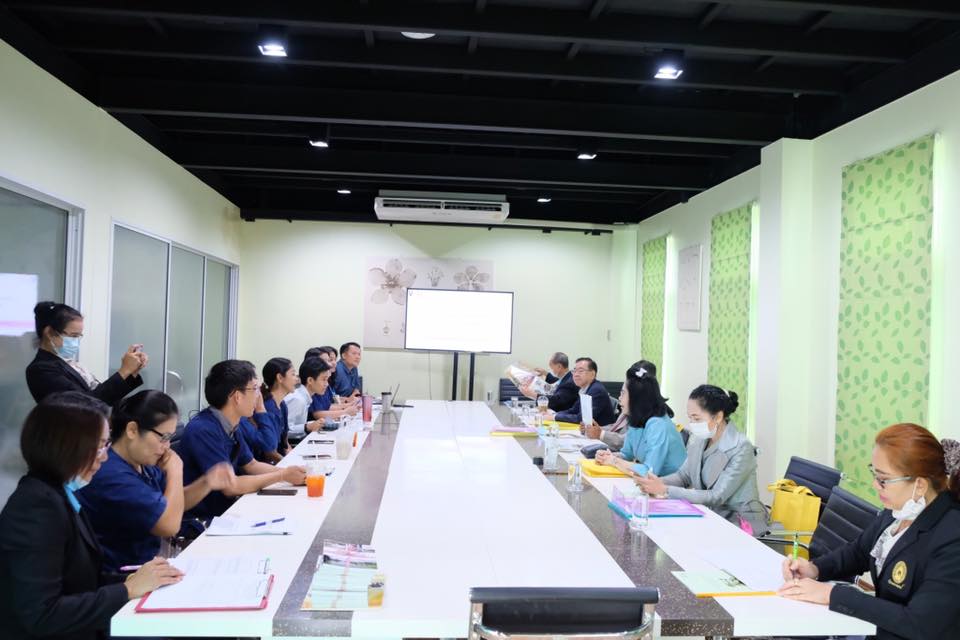 11 สิงหาคม 2563  การประชุมตรวจเยี่ยมหน่วยงาน สสร.