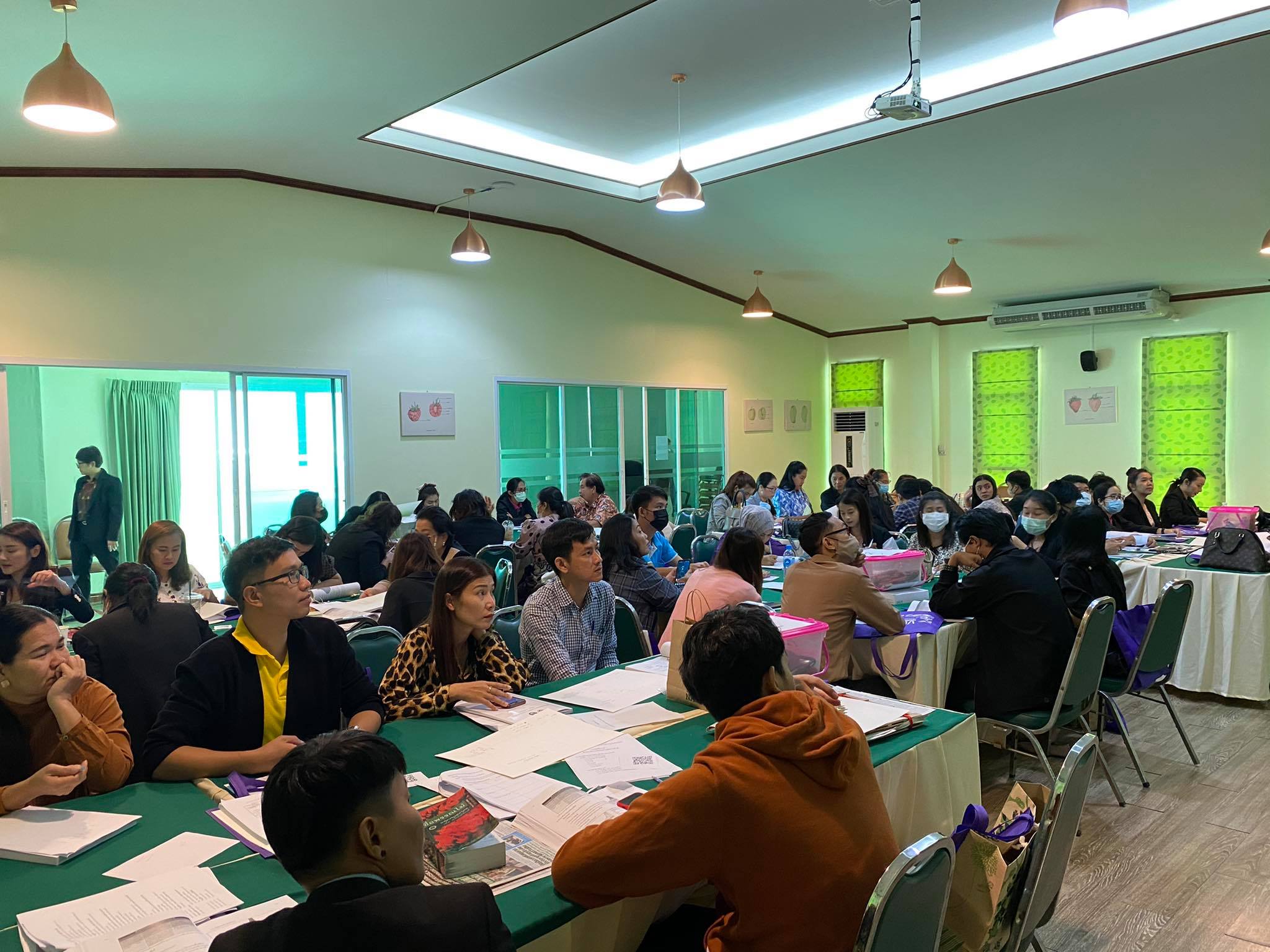 12 พฤศจิกายน 2563 การฝึกอบรมปฏิบัติการงานสวนพฤกษศาสตร์โรงเรียน หลักสูตร 5 องค์ประกอบ