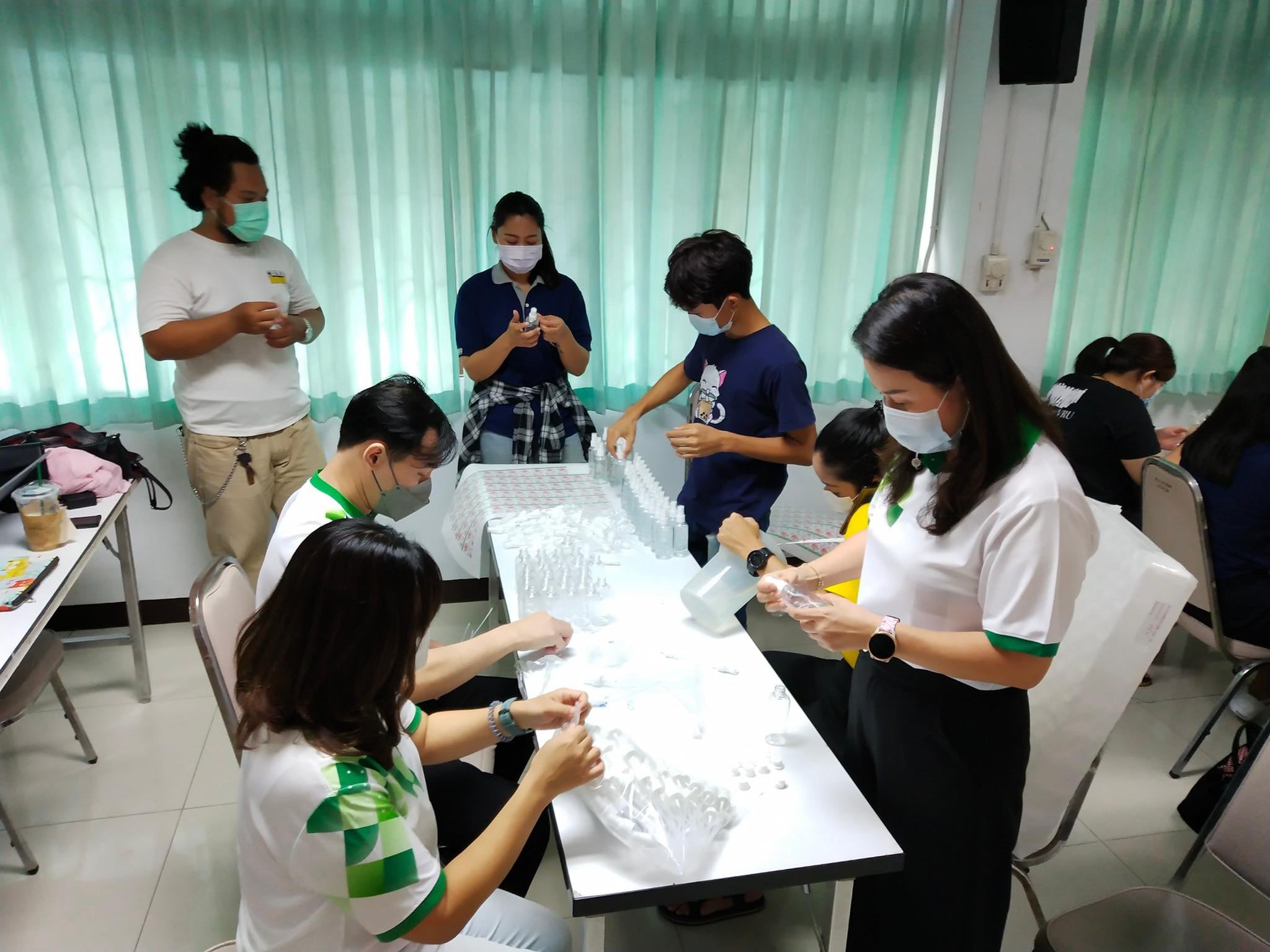 29 พฤษภาคม 2564 COVID Week ตำบลสวนพริกไทย อ.เมืองปทุมธานี จ.ปทุมธานี