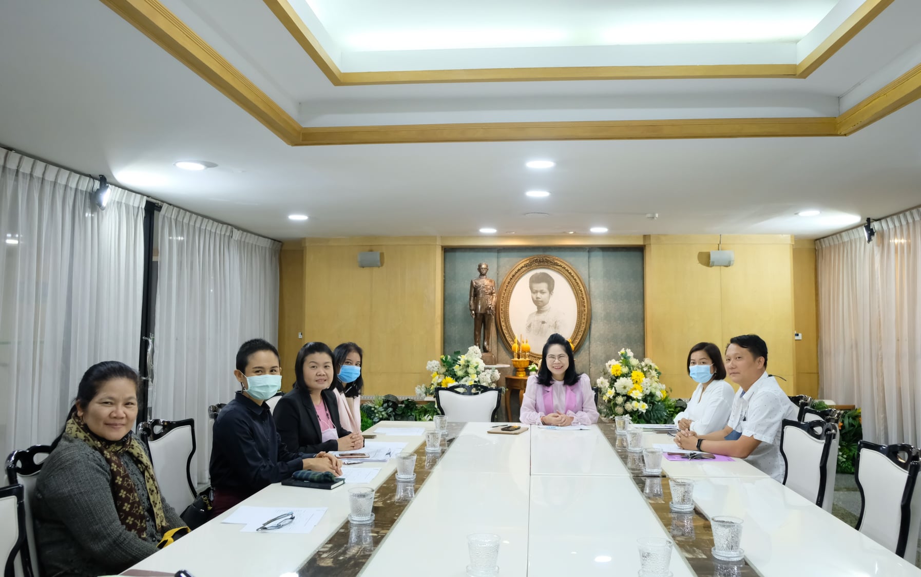  19 มกราคม 2564 กิจกรรมการประชุมคณะกรรมการตัดสินรางวัลบุคคลต้นแบบแห่งวิถีตามหลักปรัชญาของเศรษฐกิจพอเพียง 
