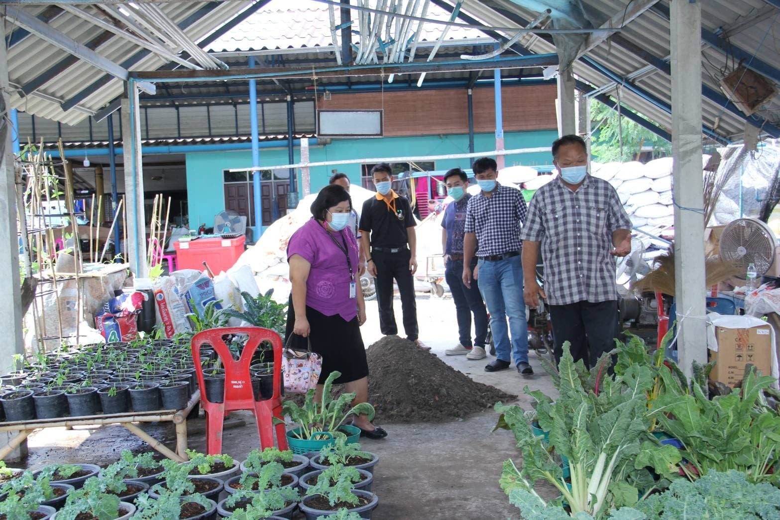 2 เมษายน 2564   รวมปรึกษาหารือการดำเนินกิจกรรมส่งเสริมเกษตรยั่งยืนและการตรวจประเมินมาตรฐาน GAP 