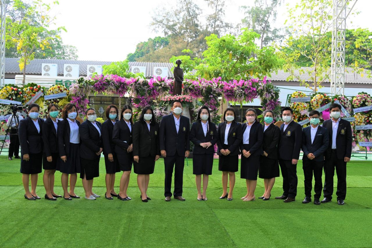 มรภ.วไลยอลงกรณ์ จัดพิธีวางพวงมาลา สมเด็จพระราชปิตุจฉาเจ้าฟ้าวไลยอลงกรณ์ 2565 