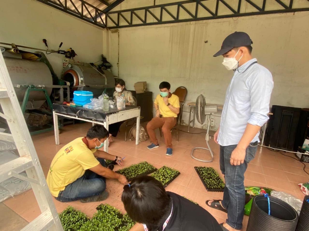 กิจกรรมการเตรียมความพร้อมคอร์สอนรมเชิงปฏิบัติการ เกษตรยามเย็น ณ ทุ่ง VALAYA LAND