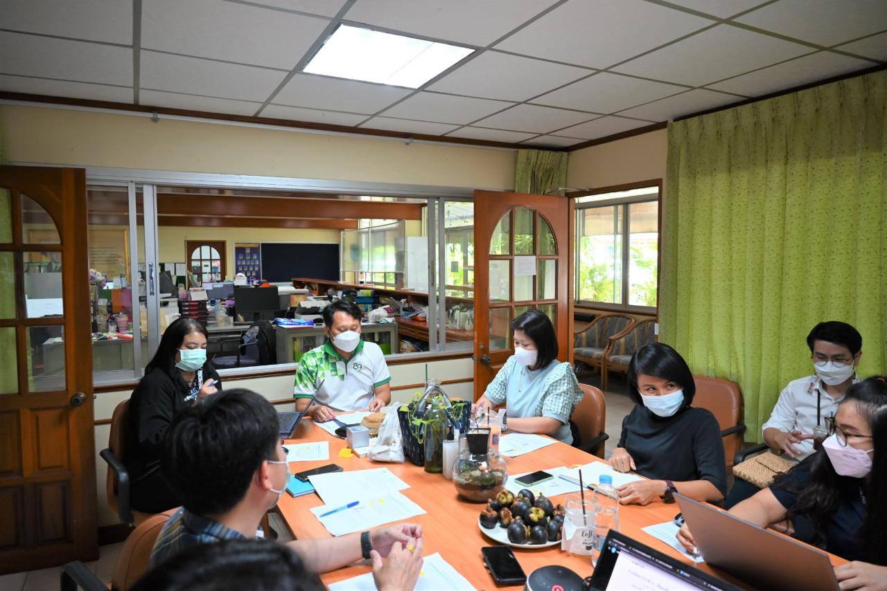 การประชุมติดตามการดำเนินงานของสำนักส่งเสริมฯ  