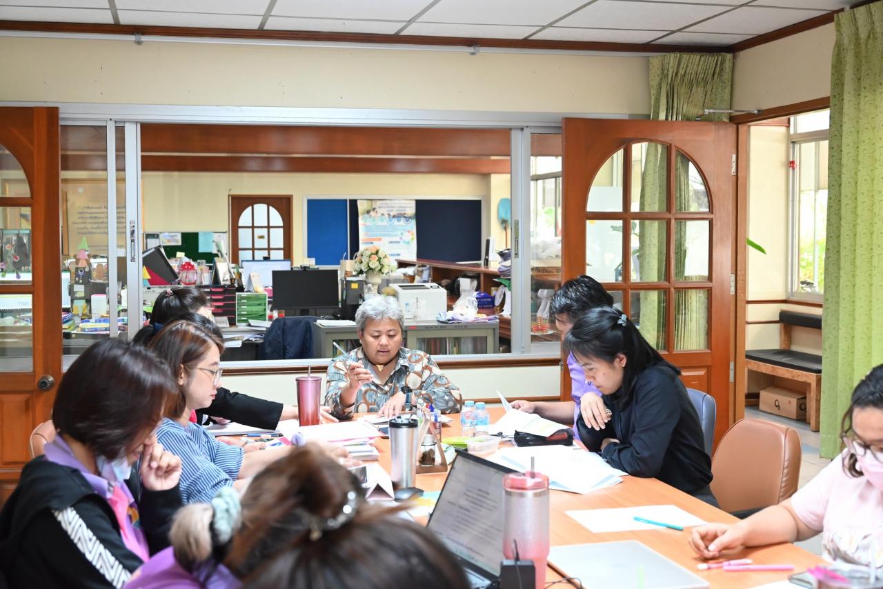 19 มีนาคม 2567 การประชุมติดตามการดำเนินงานของสำนักส่งเสริมฯ