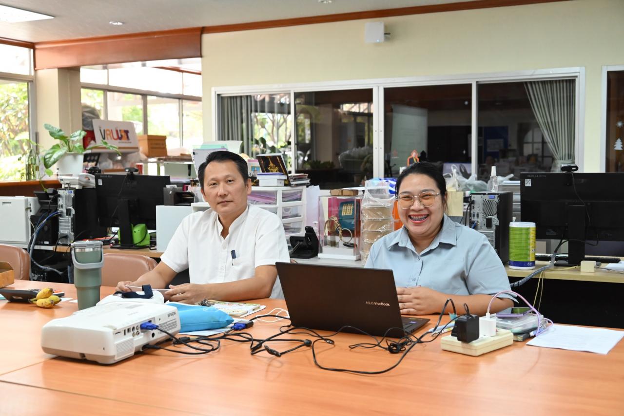 20 ธันาคม 2567 การประชุมติดตามการดำเนินงานของสำนักส่งเสริมการเรียนรู้และบริการวิชาการ ครั้งที่ 9/2567 